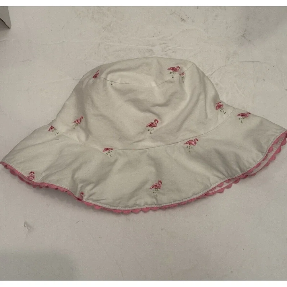Baby Girl Clothes New Gymboree‎ 2T-5T Pink Flamingo Island Fun Sun Hat